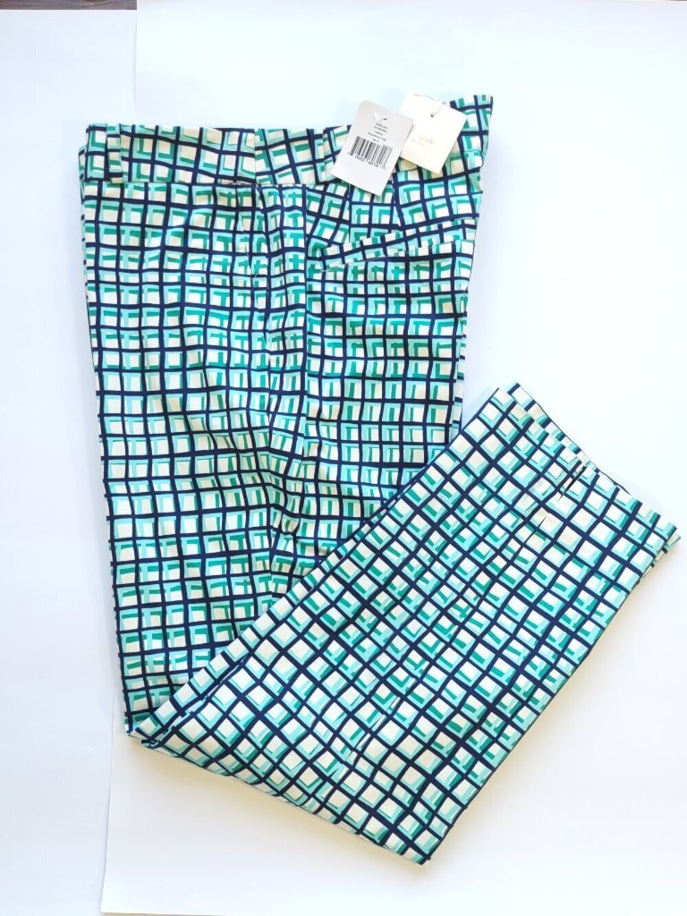 Kate Spade Mindy Pant Size 8 Travel Resort Preppy Country Club Capsule